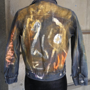 Sharna Artworkz Hand Painted Denim Jacket - JMB Funk