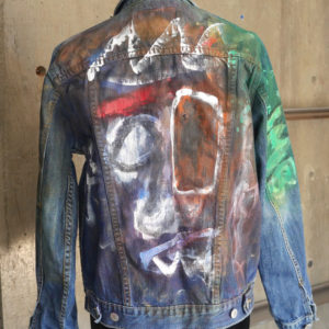 Sharna Artworkz Hand Painted Denim Jacket - JMB Wide Eyed